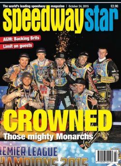 Speedway Star – October 24, 2015