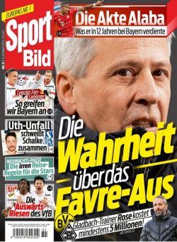 SPORT BILD – 16 Dezember 2020