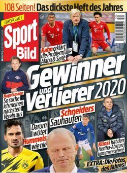 SPORT BILD – 23 Dezember 2020