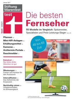 Stiftung Warentest Test Magazin – Januar 2021