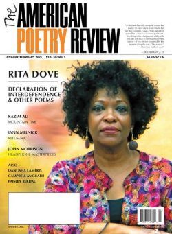The American Poetry Review – January-February 2021