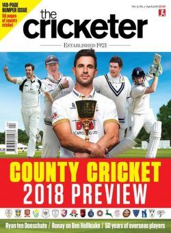 The Cricketer Magazine – April 2018