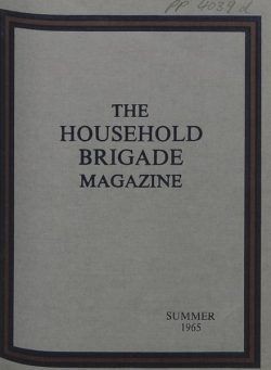 The Guards Magazine – Summer 1965