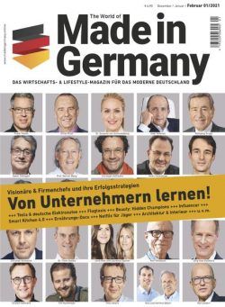 The World of Made in Germany – Dezember 2020 – Februar 2021