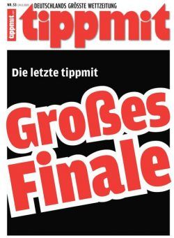 Tippmit – 28 Dezember 2020