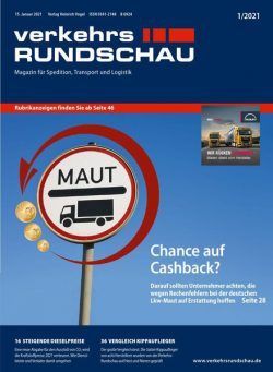 VerkehrsRundschau – 11 Januar 2021