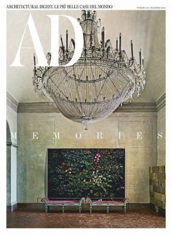 AD Architectural Digest Italia – dicembre 2020