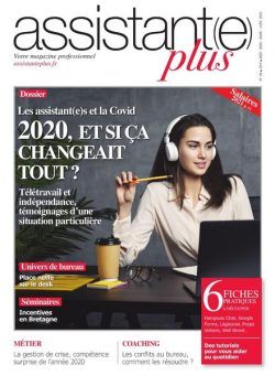 Assistante Plus – Decembre 2020 – Fevrier 2021