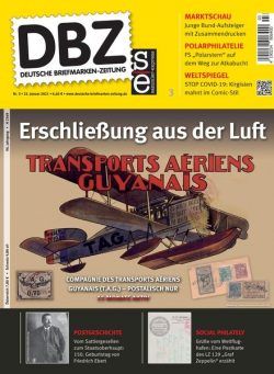Deutsche Briefmarken-Zeitung – 22 Januar 2021