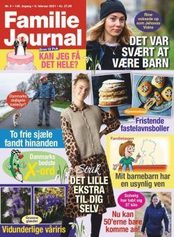 Familie Journal – 08 februar 2021