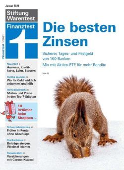 Finanztest – Januar 2021