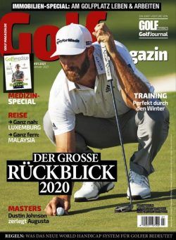 Golf Magazin – Januar 2021