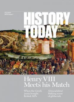 History Today – July 2020