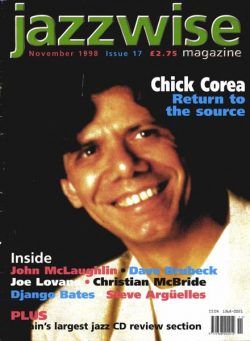 Jazzwise Magazine – November 1998