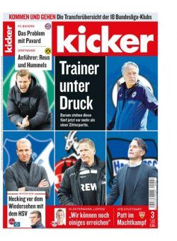 Kicker – 07 Januar 2021