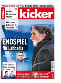 Kicker – 21 Januar 2021