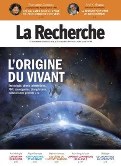 La Recherche – Fevrier-Avril 2021