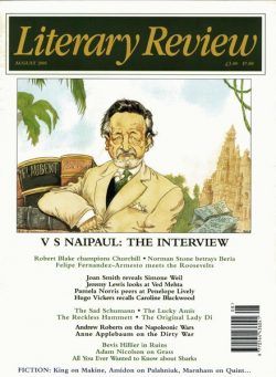 Literary Review – August 2001