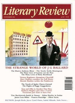 Literary Review – November 2001