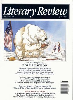 Literary Review – September 2001