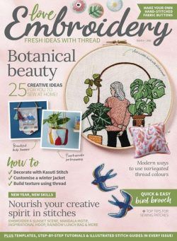 Love Embroidery – Issue 9 – January 2021