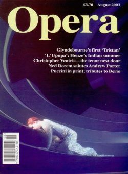 Opera – August 2003