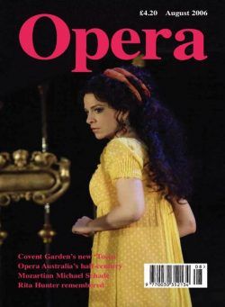 Opera – August 2006