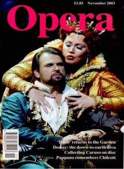 Opera – November 2003