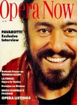 Opera Now – July 1989