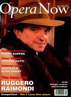 Opera Now – May 1993