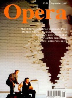 Opera – September 2003