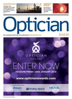 Optician – 11 December 2015