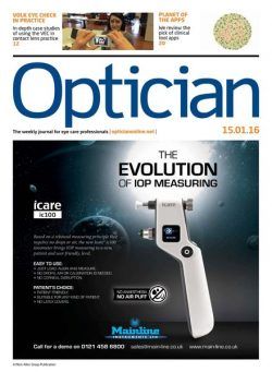Optician – 15 January 2016