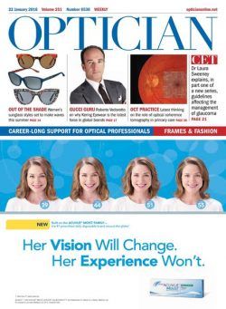 Optician – 22 January 2016