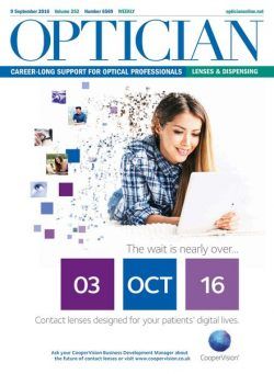 Optician – 9 September 2016