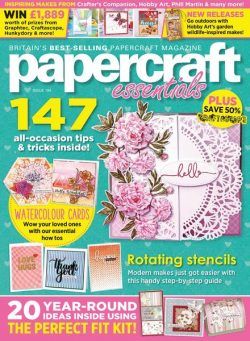 Papercraft Essentials – January 2021