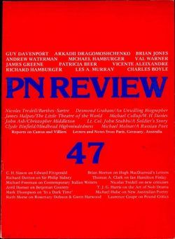 PN Review – January – February 1986