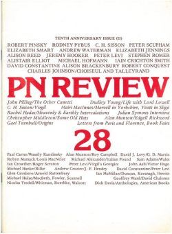 PN Review – November – December 1982
