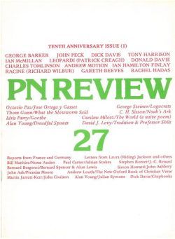 PN Review – September – October 1982
