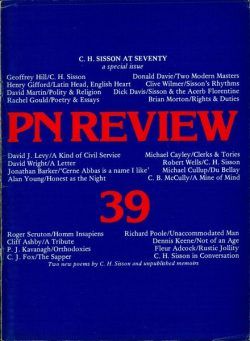 PN Review – September – October 1984