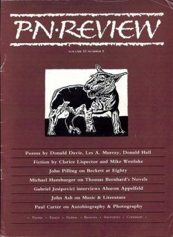 PN Review – September – October 1986