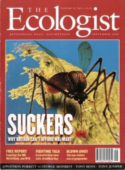 Resurgence & Ecologist – Ecologist, Vol 30 N 6 – Sepember 2000