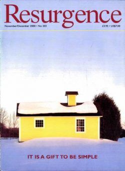 Resurgence & Ecologist – Resurgence, 203 – November – December 2000