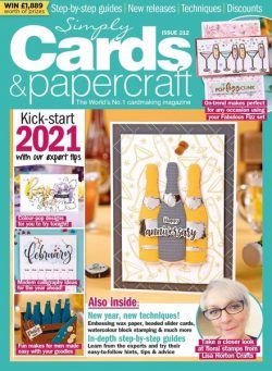 Simply Cards & Papercraft – Issue 212 – December 2020