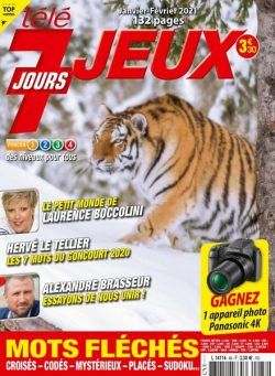 Tele 7 Jours Jeux – Janvier-Fevrier 2021