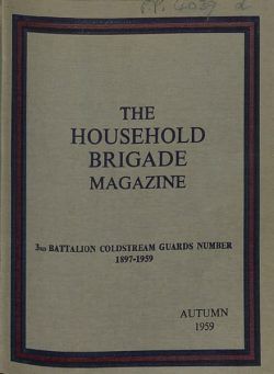 The Guards Magazine – Autumn 1959