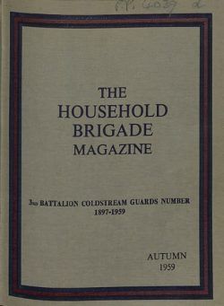 The Guards Magazine – Autumn 1959