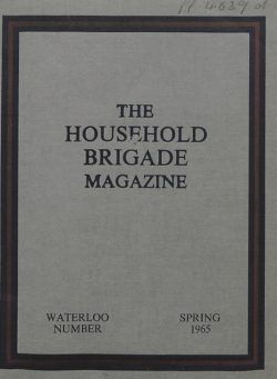 The Guards Magazine – Spring 1965