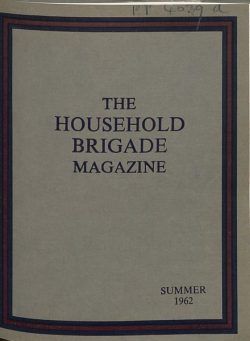 The Guards Magazine – Summer 1962