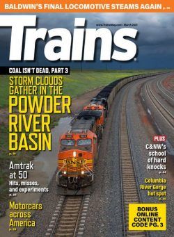 Trains – March 2021